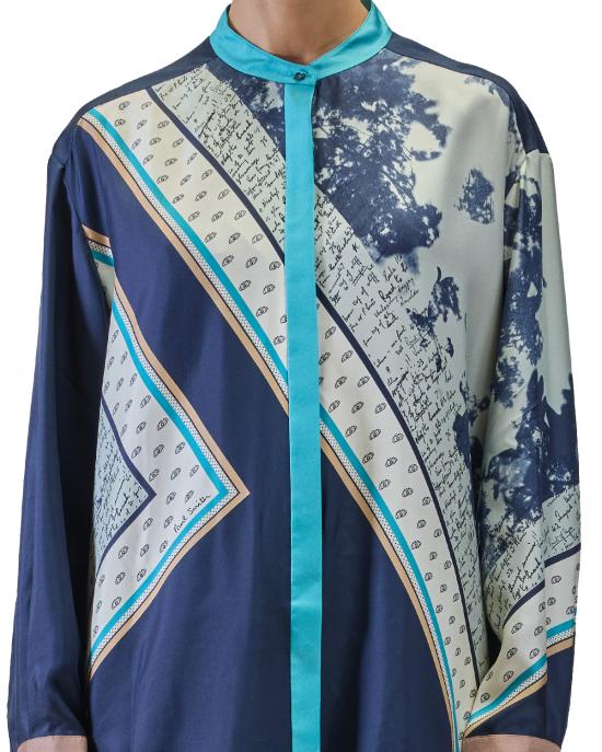 25FW 폴 스미스 셔츠 W1R 382B T11164 49 BLU MULTI - PAUL SMITH