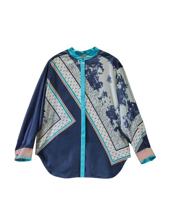 25FW 폴 스미스 셔츠 W1R 382B T11164 49 BLU MULTI