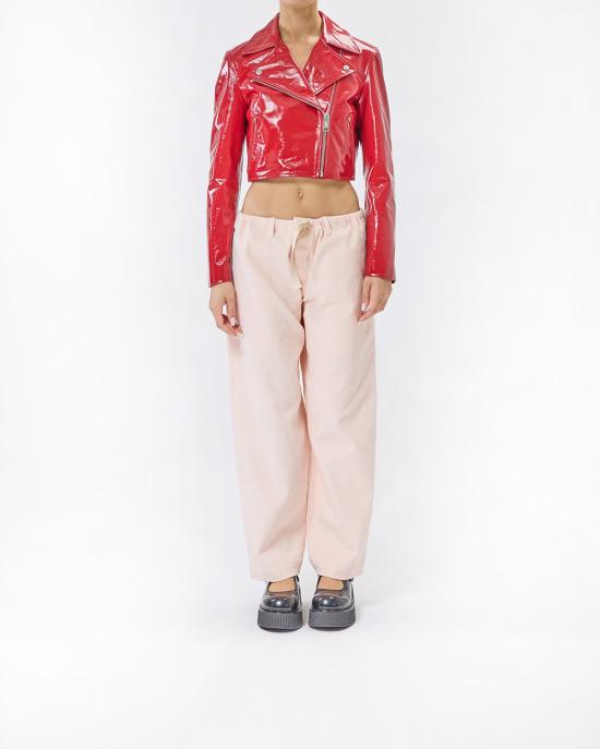 25FW 모스키노 가죽 자켓 3708 8215 0115 ROSSO - MOSCHINO