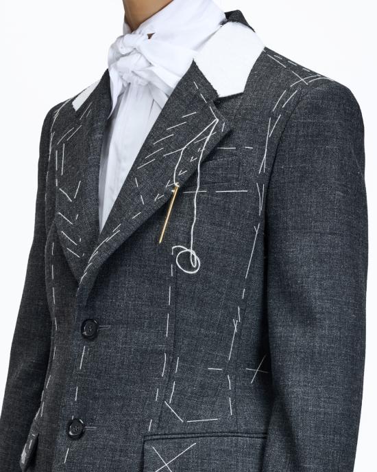 25FW 모스키노 수트 자켓 0502 5417 3500 GRIGIO - MOSCHINO