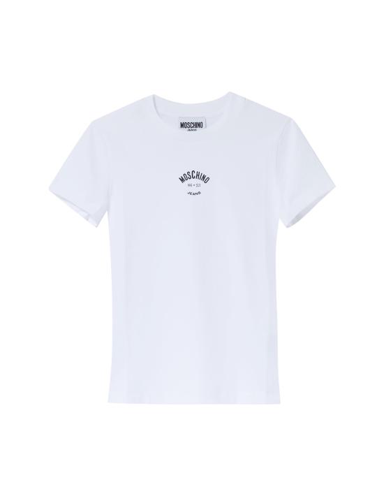 25FW 모스키노 반팔 티셔츠 0707 8236 1001 BIANCO