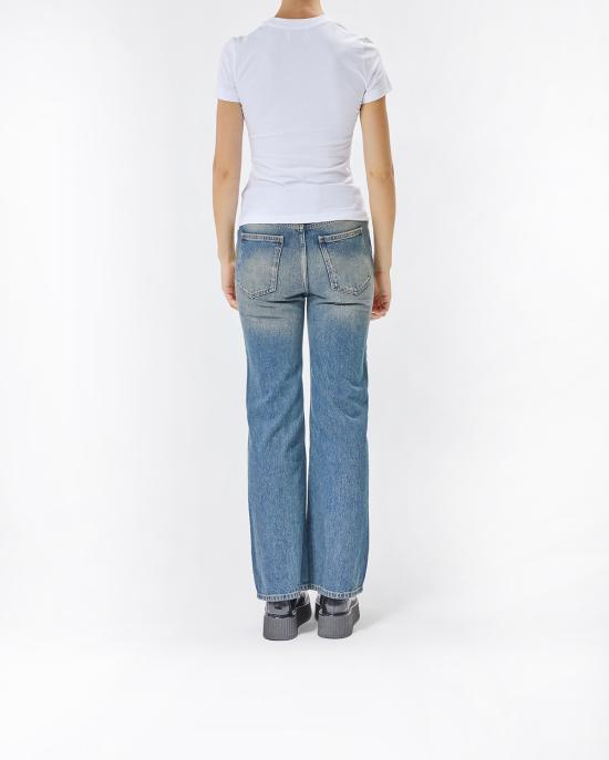 25FW 모스키노 반팔 티셔츠 0707 8236 1001 BIANCO - MOSCHINO