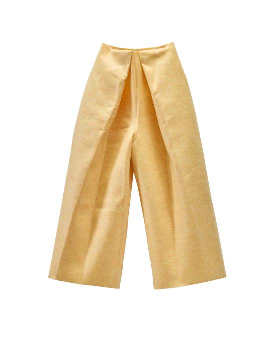 25FW 써네이 스트레이트 팬츠 RTWMBOT048 8339 peach melange ALBICOCCA