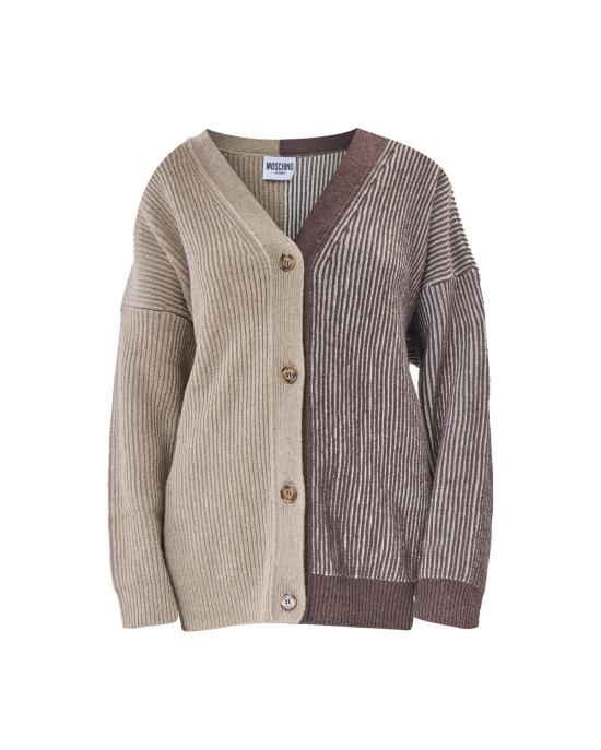 25FW 모스키노 가디건 0921 8204 1095 MARRONE