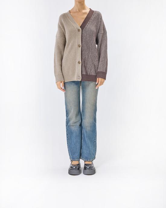 25FW 모스키노 가디건 0921 8204 1095 MARRONE - MOSCHINO