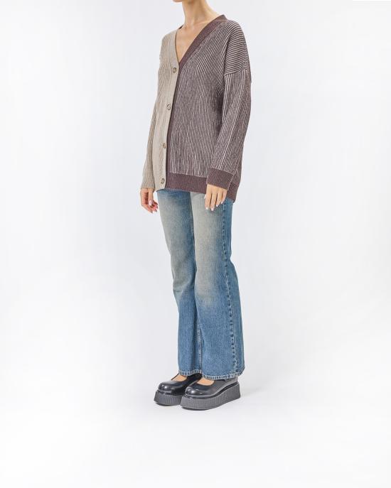 25FW 모스키노 가디건 0921 8204 1095 MARRONE - MOSCHINO