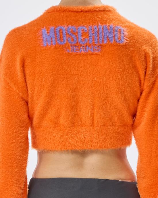 25FW 모스키노 가디건 0917 8202 1124 ARANCIONE - MOSCHINO