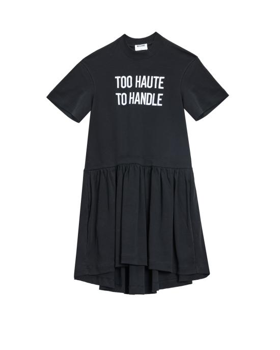 25FW 모스키노 숏 원피스 0405 5442 0555 NERO