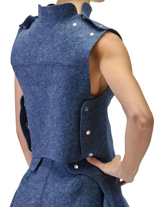 25FW 써네이 민소매 티셔츠 RTWXTOP024 0098 navy BLU - SUNNEI