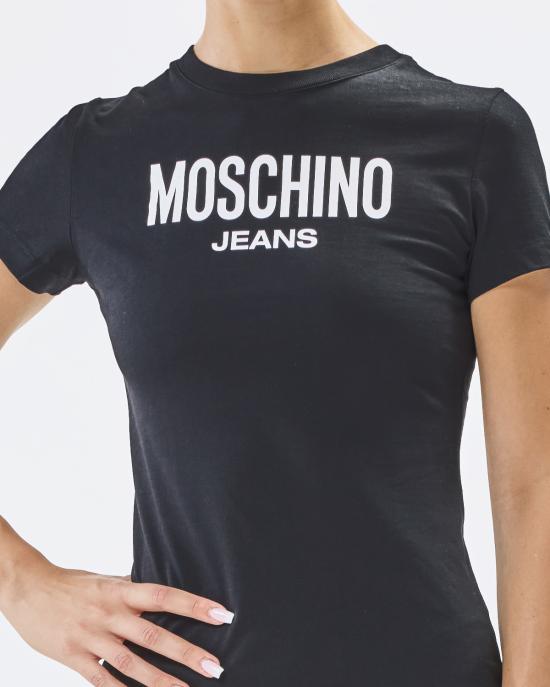 25FW 모스키노 반팔 티셔츠 0718 8236 7555 NERO - MOSCHINO