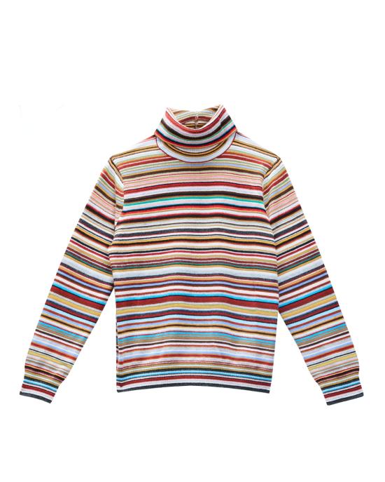 25FW 폴 스미스 터틀넥 W1R 620N T11180 92 MULTICOLOR