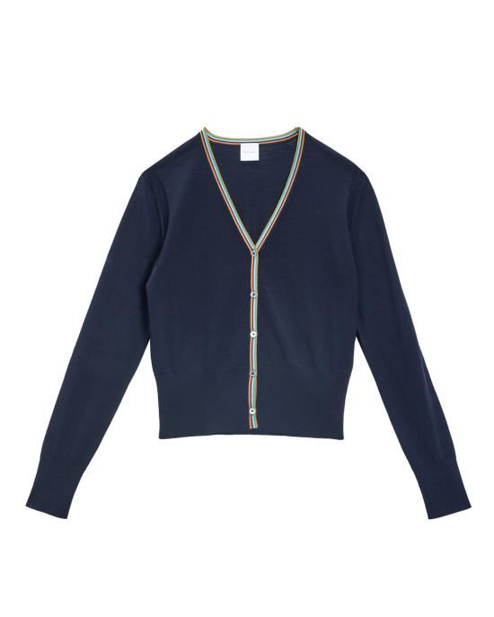 25FW 폴 스미스 가디건 W1R 618N T11144 49 BLU