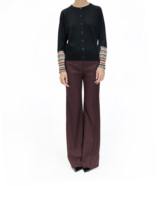 25FW 폴 스미스 가디건 W1R 508N T11145 79 NERO MULTI - PAUL SMITH