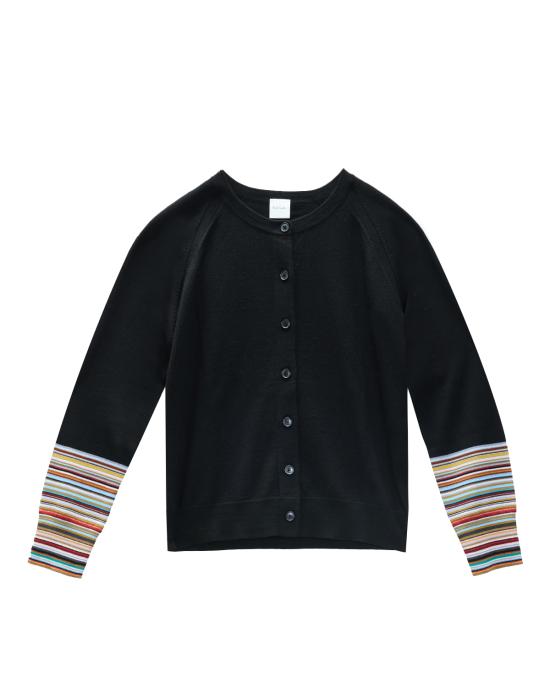 25FW 폴 스미스 가디건 W1R 508N T11145 79 NERO MULTI