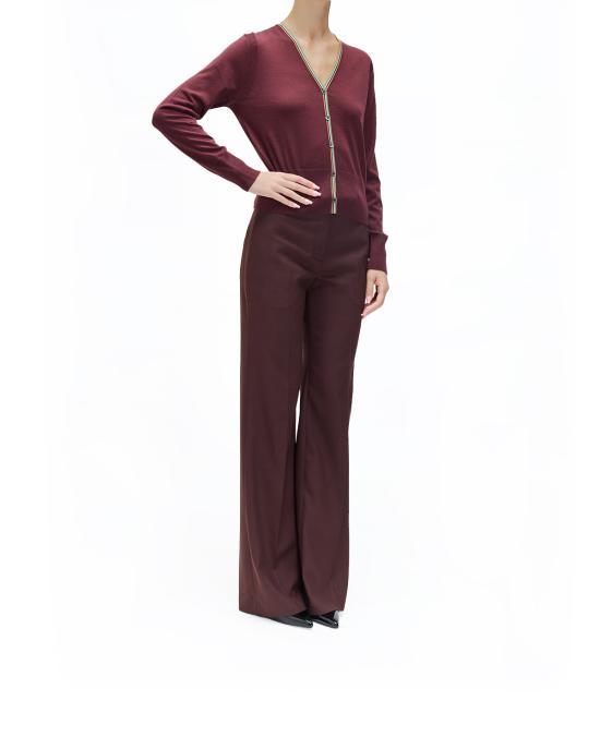 25FW 폴 스미스 가디건 W1R 618N T11144 28 BORDEAUX - PAUL SMITH