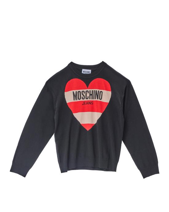 25FW 모스키노 스웨터 0938 8212 4555 nero multi NERO