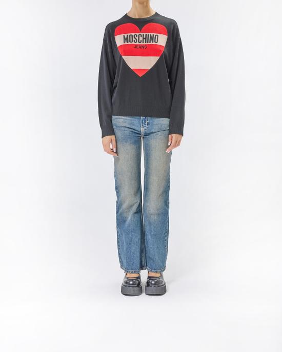 25FW 모스키노 스웨터 0938 8212 4555 nero multi NERO - MOSCHINO