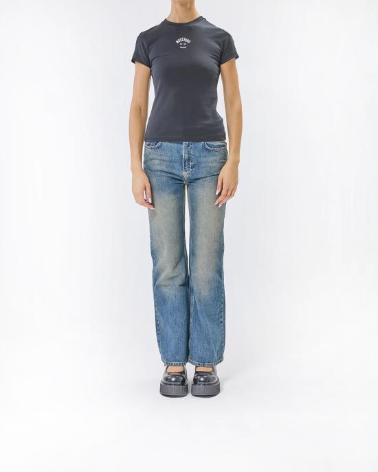 25FW 모스키노 반팔 티셔츠 0707 8236 1555 NERO - MOSCHINO