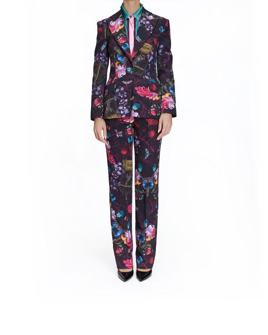 25FW 베르사체 수트 자켓 79HAQ702 NS697 MS3 NERO MULTI - VERSACE