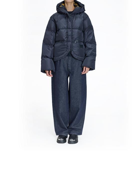 25FW 베르사체 패딩 79HAUD02 CQ002 899 NERO MULTI - VERSACE