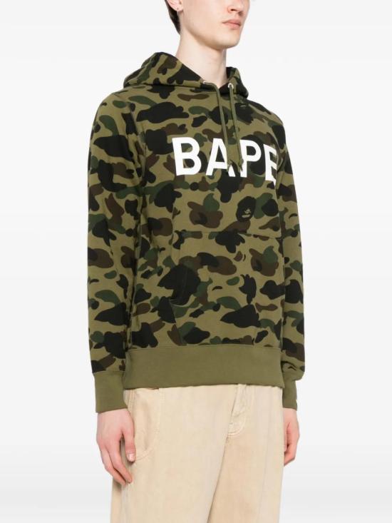  베이프 후드 티셔츠 001PPL801007MGRN GREEN DOM - BAPE