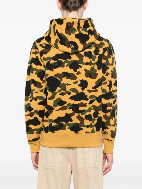  베이프 후드 티셔츠 001PPL801007MYEL YELLOW DOM - BAPE