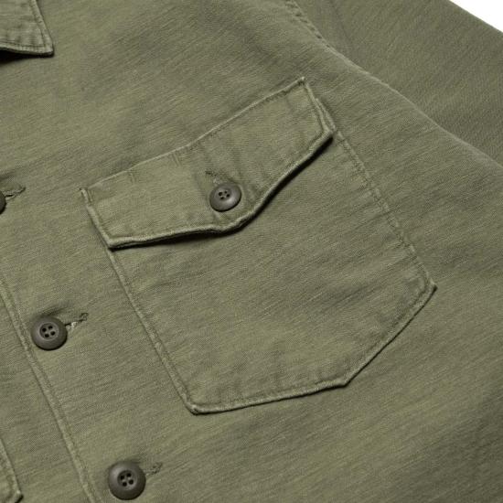  오어슬로우 긴팔 셔츠 오슬로 빈티지 워싱 4포켓 미군 - ORSLOW