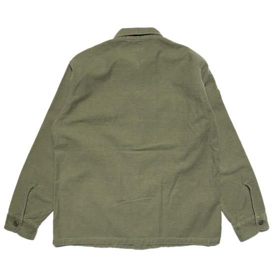  오어슬로우 긴팔 셔츠 오슬로 빈티지 워싱 4포켓 미군 - ORSLOW