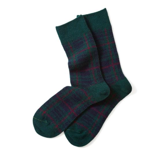  로토토 양말 R1626 체크 패턴