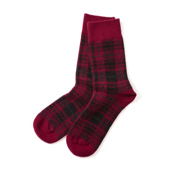  로토토 양말 R1626 체크 패턴