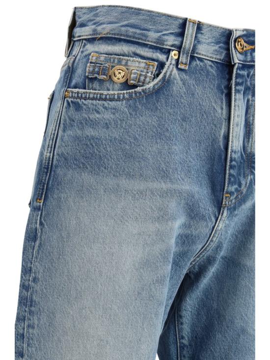 26SS 베르사체 데님 팬츠 10205761A16386 1D190 BLUE - VERSACE