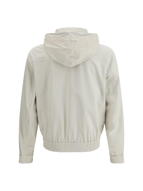 26SS 브루넬로 쿠치넬리 자켓 MZ4266525 C1849 WHITE - BRUNELLO CUCINELLI