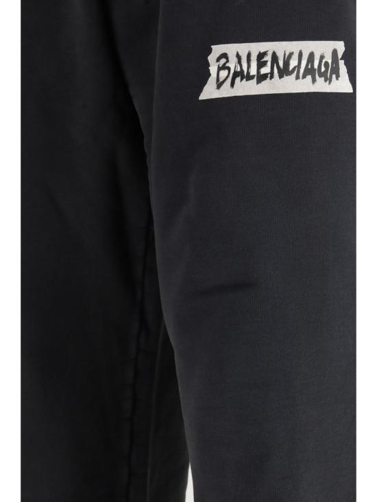 26SS 발렌시아가 숏팬츠 846917TTVL8 1041 Black - BALENCIAGA