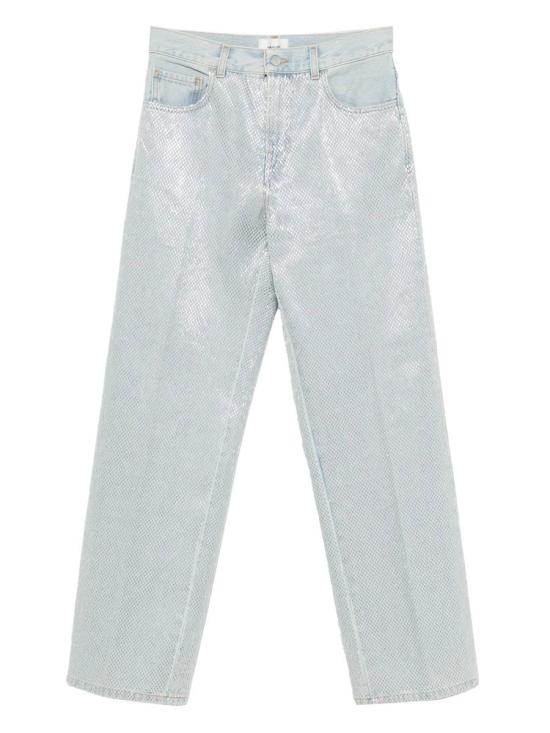 25FW 하이쿠레 데님 팬츠 HEW03330DF180L0904 STAPLED BLUE