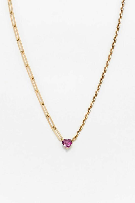  이본 레옹 목걸이/팬던트 Yvonne Leon 맥시 콜리어 솔리테어 쾨르 목걸이