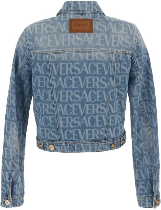  베르사체 코트 10091671A062371D190 BLUE - VERSACE