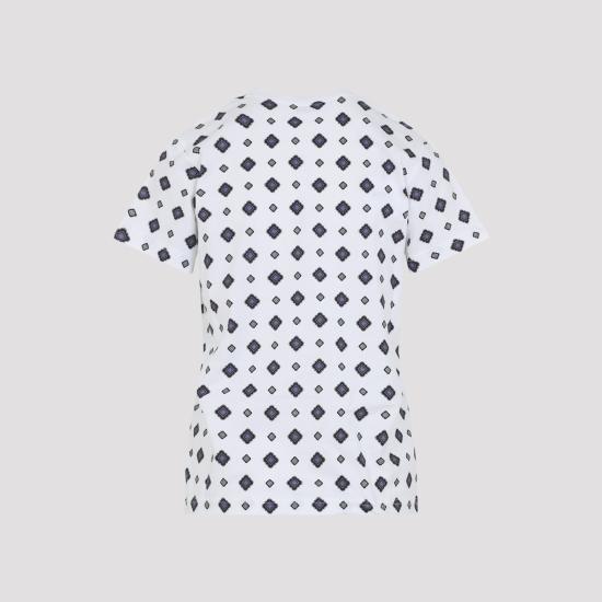 26SS 모스키노 반팔 티셔츠 261E0716 0541 2001 FANTASIA BIANCO - MOSCHINO