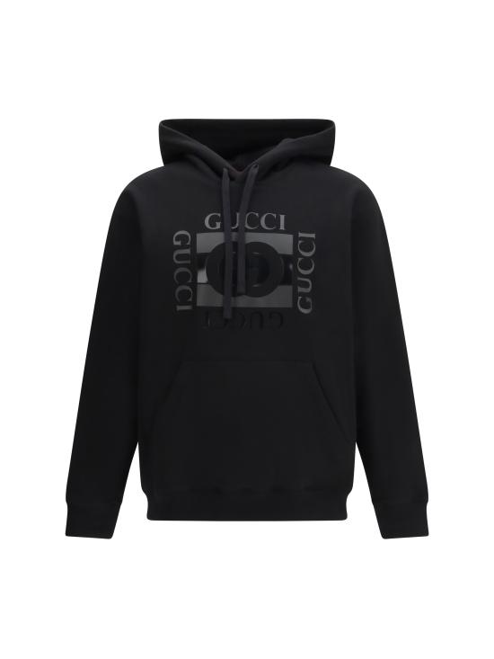 26SS 구찌 후드 티셔츠 855976XJHNH 1152 BLACK