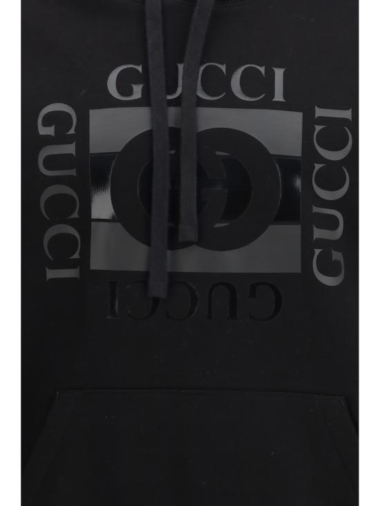 26SS 구찌 후드 티셔츠 855976XJHNH 1152 BLACK - GUCCI