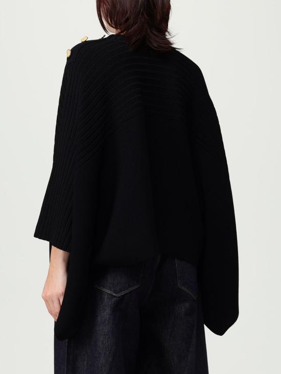 25FW 칼라거펠트 케이프 A3W18031 999 black NERO - KARL LAGERFELD
