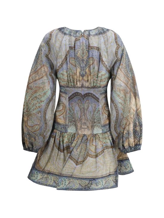 26SS 짐머만 숏 원피스 5515DRS262 TPBL MULTICOLOUR - ZIMMERMANN