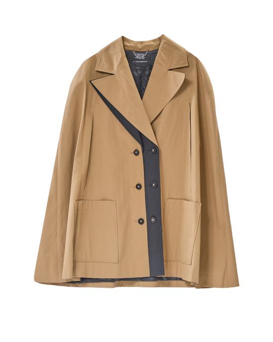 25FW 칼라거펠트 케이프 A3W15014 1LJ BEIGE