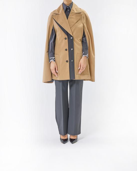 25FW 칼라거펠트 케이프 A3W15014 1LJ BEIGE - KARL LAGERFELD