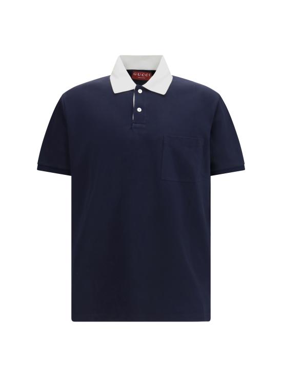 26SS 구찌 폴로 티셔츠 854632XJHOG 4002 BLUE