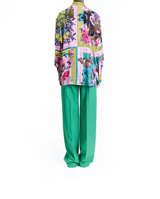 25FW 베르사체 긴팔 티셔츠 79HAL2P4 NS705 459 MULTICOLOR - VERSACE