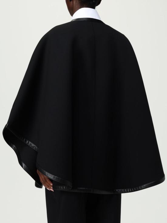 25FW 칼라거펠트 케이프 A3W20016 999 black NERO - KARL LAGERFELD