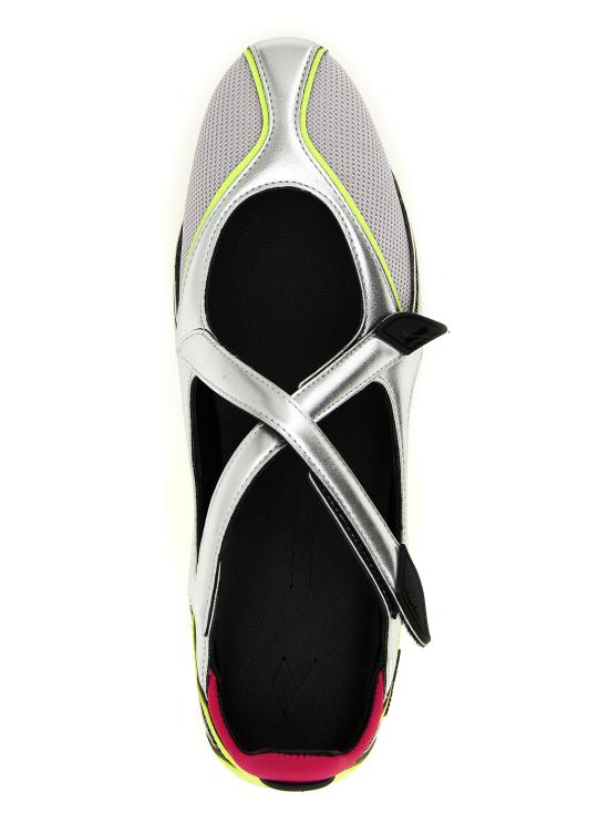 26SS 디 아티코 플랫 슈즈 260WSH00871465 Silver - THE ATTICO