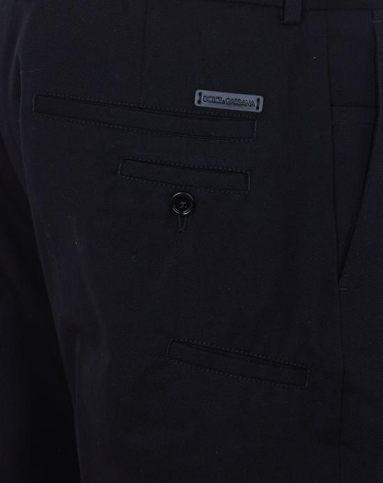 26SS 돌체앤가바나 스트레이트 팬츠 GP1I9T FUFJUN0000 Black - DOLCE & GABBANA