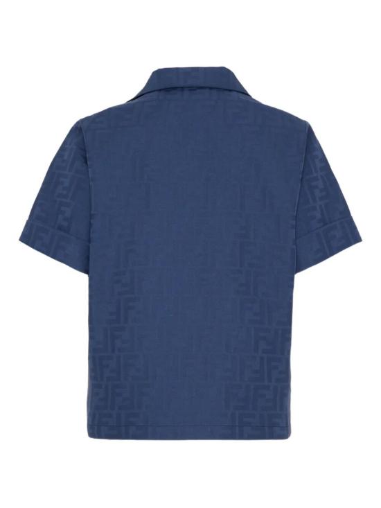 26SS [키즈] 펜디 셔츠 JMC202 AS64 F1I11 YALE - FENDI