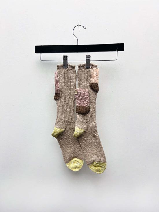  캐피탈 양말 56 얀즈 히피 필그림  멀티컬러 - KAPITAL